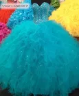 Синие Бальные платья для девушек 15 лет, бальное платье, элегантное милое бальное платье для девушек 16 лет, праздвечерние платье принцессы