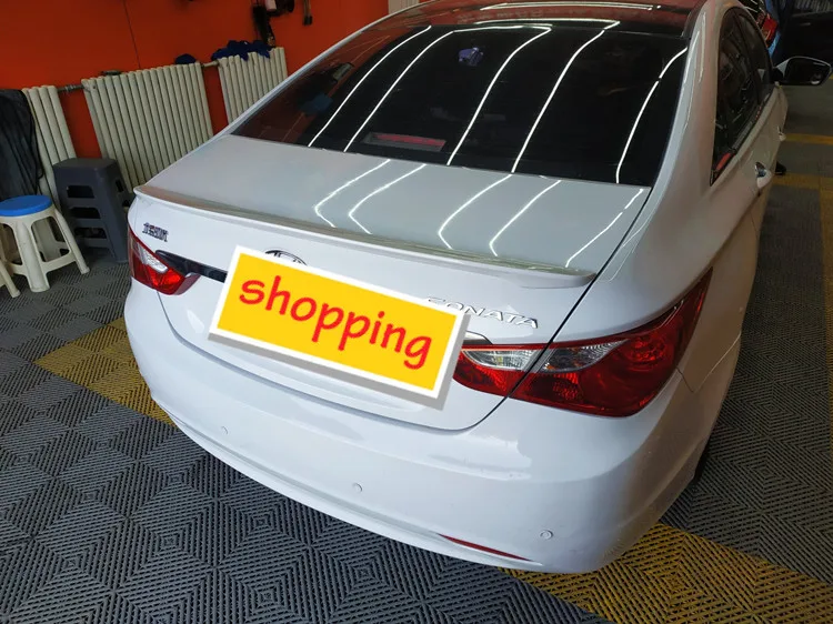 Для Hyundai Sonata 2011 2014 спойлер для украшения багажника автомобиля задний спортивный