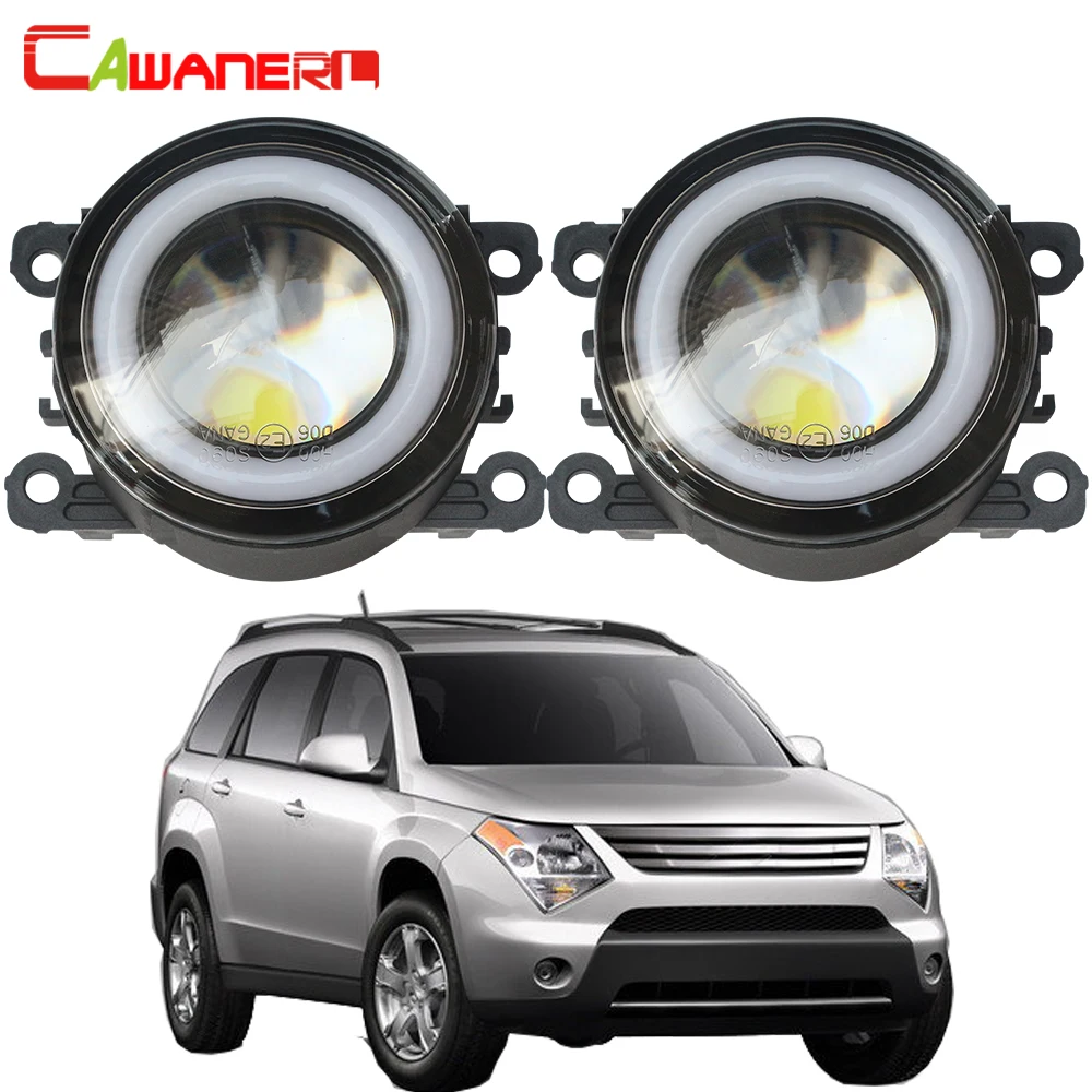 Cawanerl для Suzuki XL7 XL-7 2007 2008 2009 автомобиля H11 светодиодный туман светильник COB глаза