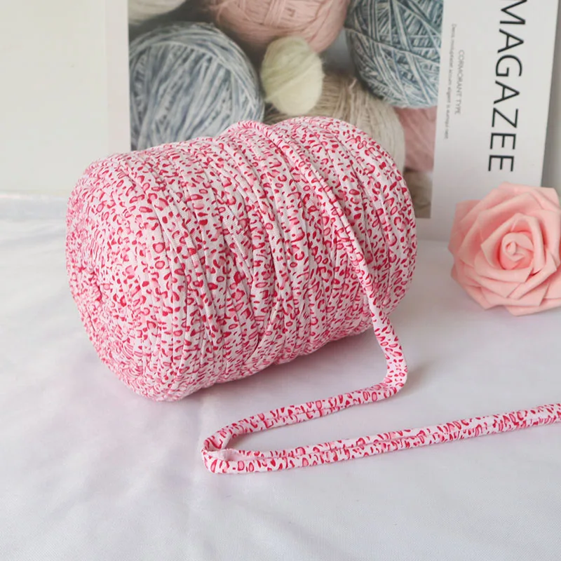 400 г трикотажная футболка пряжа для вязания крючком хлопчатобумажная рукоделия