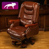 hrz home office chair boss leather seat multi functional with foot swivel function