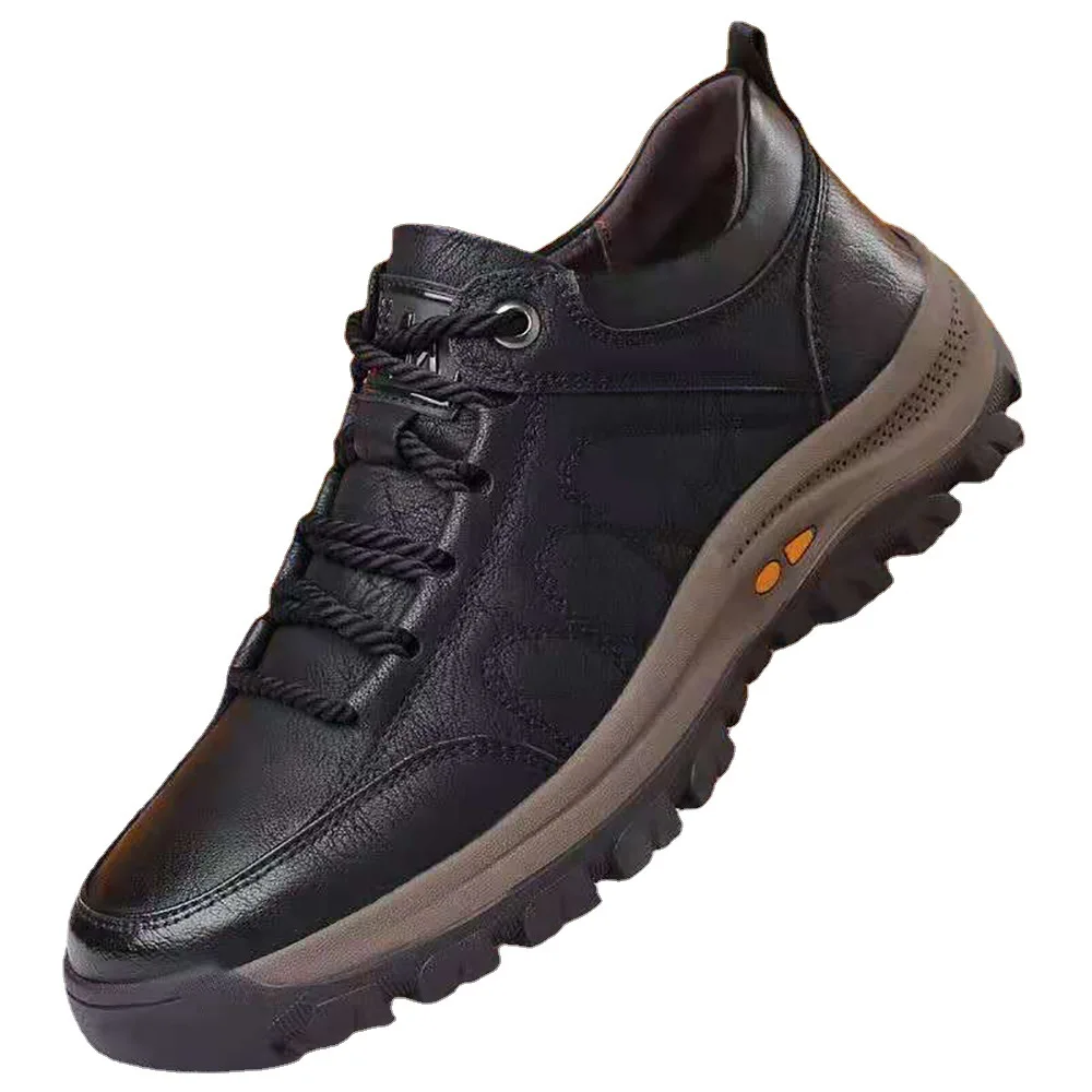 Мужские кожаные туфли роскошная брендовая английская модная повседневная обувь