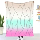 Декоративное одеяло с 3D рисунком, украшение для спальни, дивана, рассекающее демонов, шинобу, Кочо, хаори, подарок на Рождество для детей и взрослых