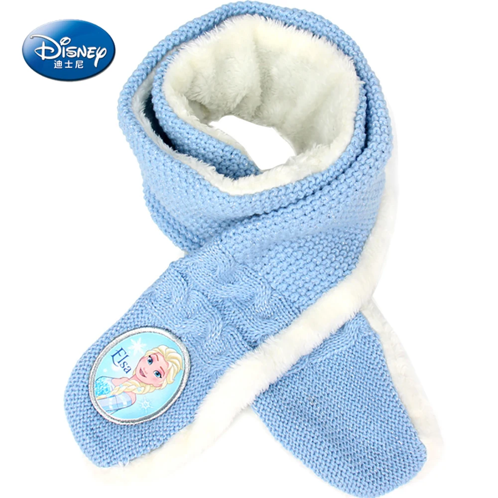 

Disney Kids Scarf For Girls Keeping Warm Thickening Elsa Princess Scarf Winter Birthday Lovely Girls Scarf Baby Girl Neckerchief