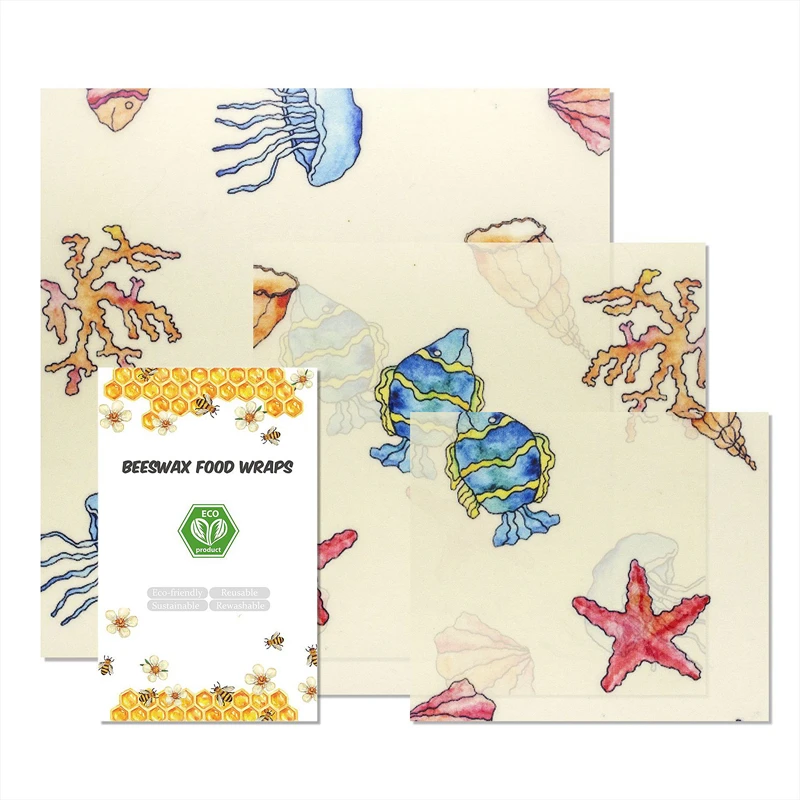 3 шт./комплект многоразовые пакеты для хранения пчелиного воска | Дом и сад