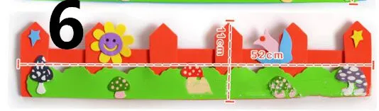 Style 6 as photo 3D EVA смешанный шаблон пены наклейки на стену DIY мультфильм животных головоломки Декор ремесла для детей Дети Обучение Образование игрушки подарки - Цвет: Style 6 as photo