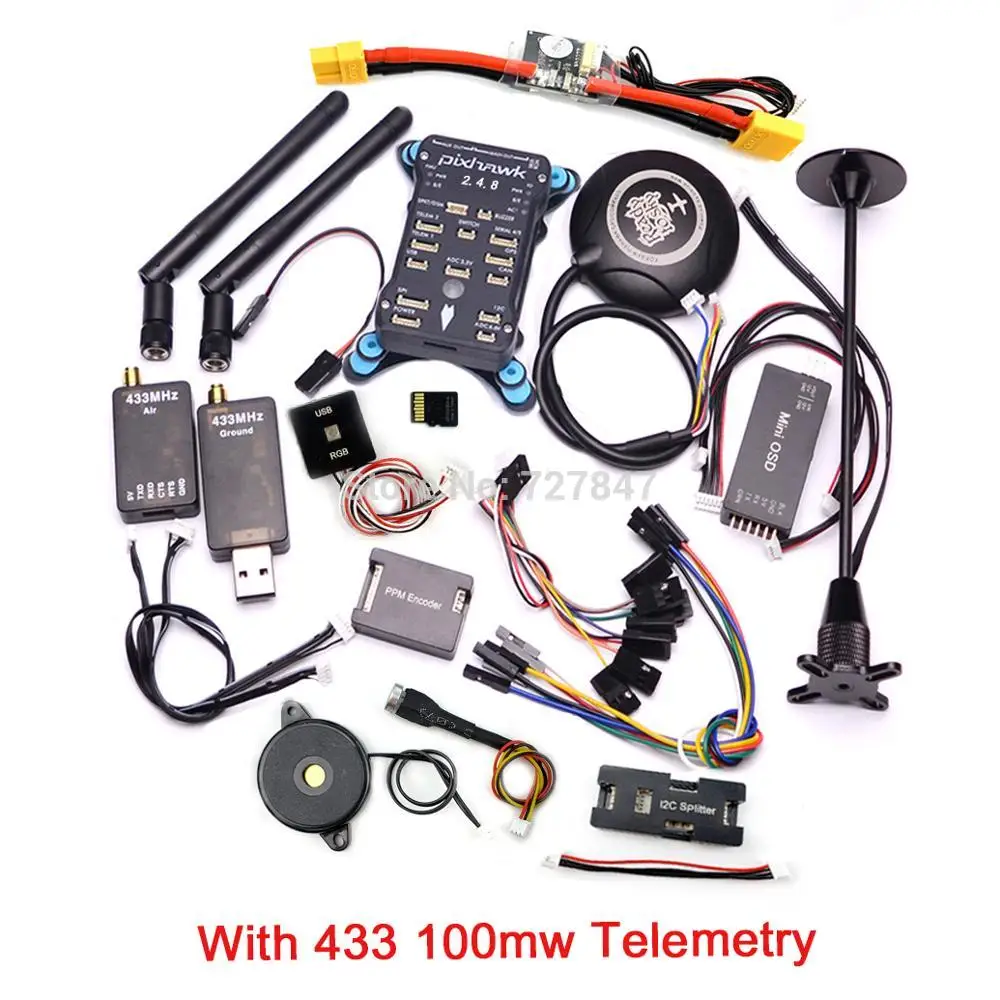 S500 500 мм/F450 450 мм Квадрокоптер комплект Контроллер полета PIXHAWK 2.4.8 2212 920KV мотор 40A ESC