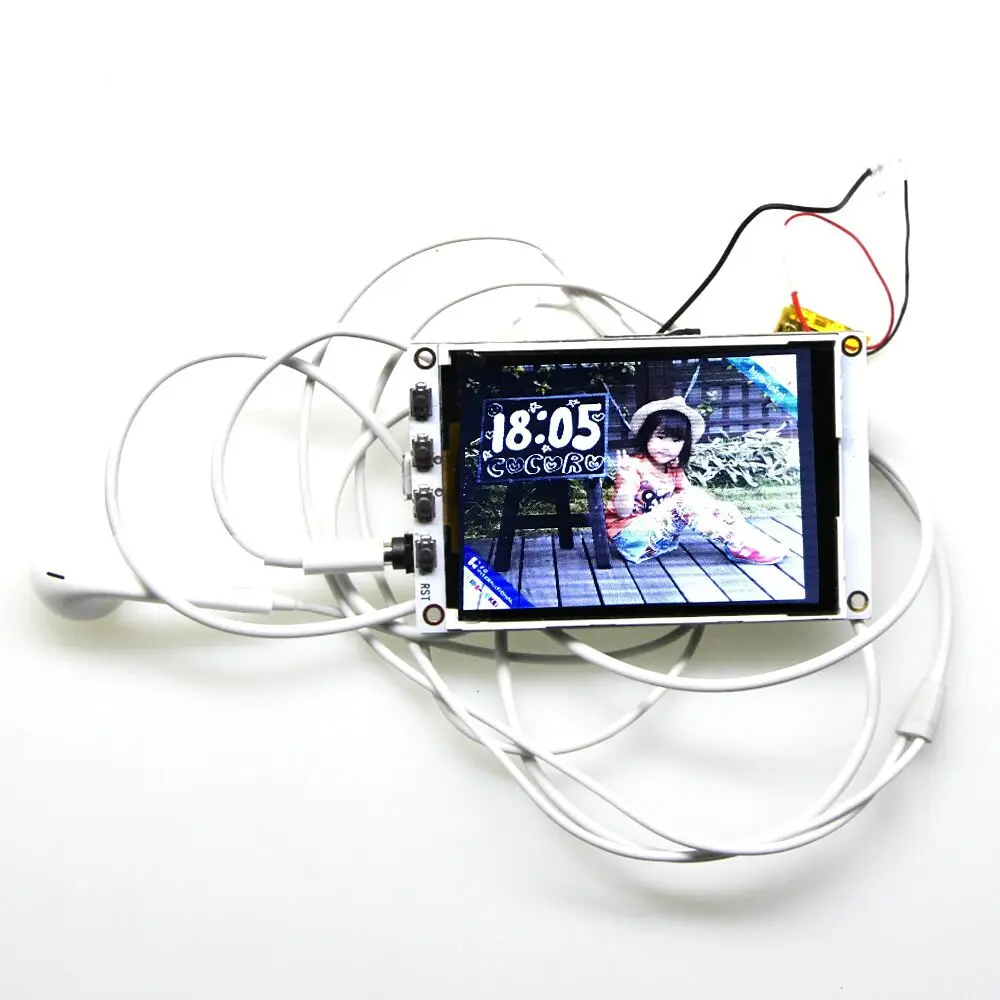 TTGO Tm музыкальные альбомы 2,4 дюймов PCM5102A sd-карта ESP32 WiFi+ модуль Bluetooth