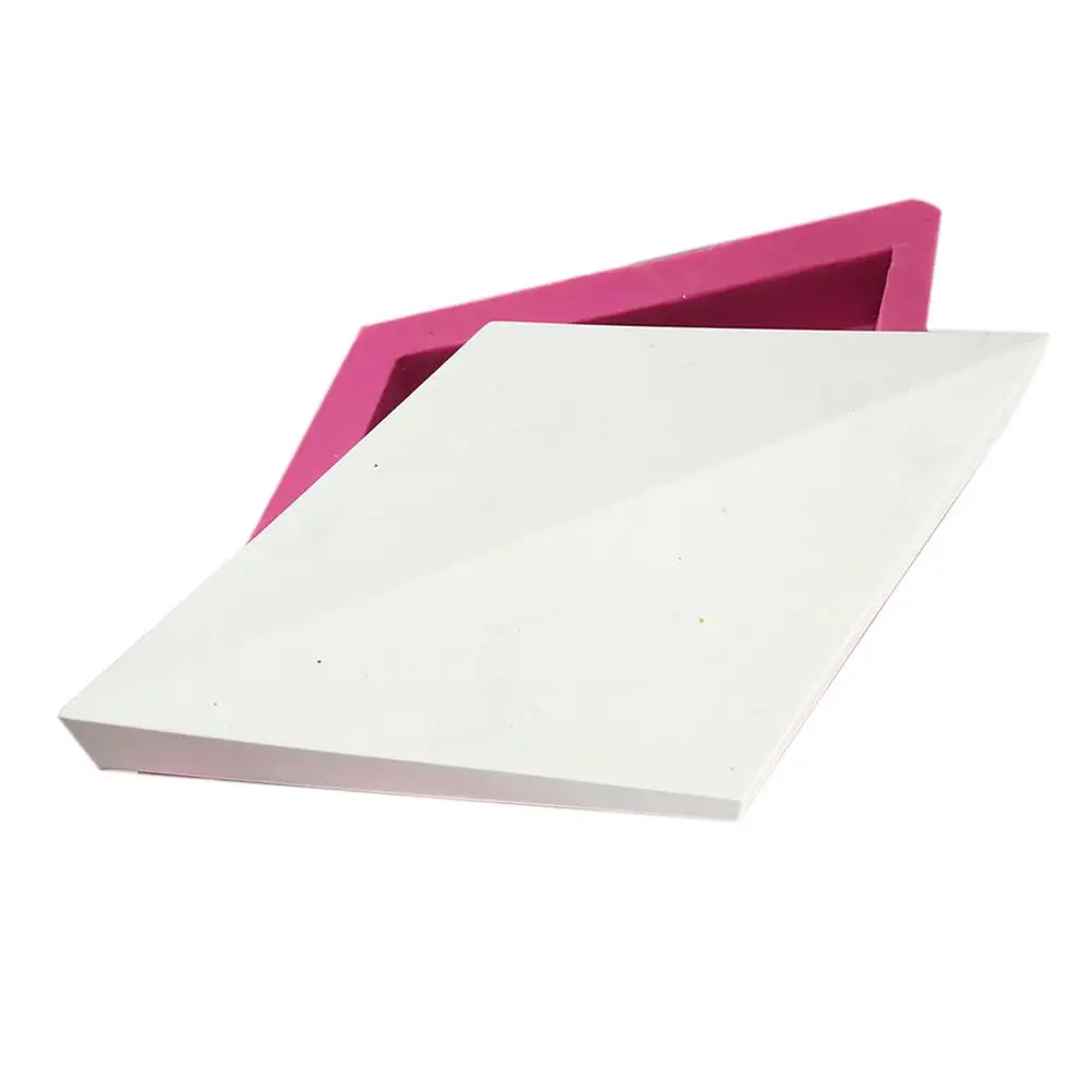 Силиконовые формы в ромбик для цемента декоративная плитка стен горшок растений