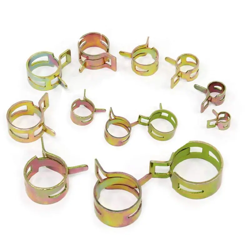 Пружинный хомут для шланга 96 шт./8 размеров топливная/Силиконовая Вакуумная труба