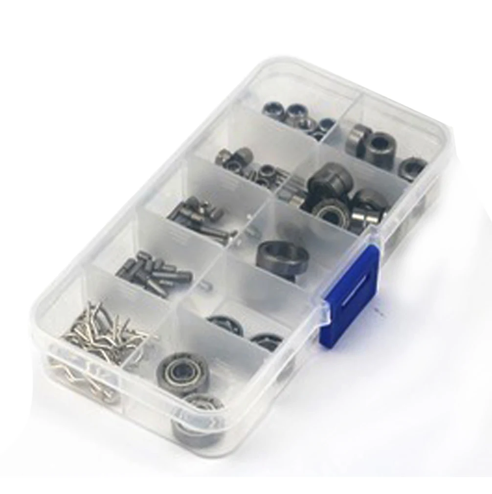 Набор металлических винтов для радиоуправляемого автомобиля 1/10 с 89 шт. AXIAL SCX10II Jeep