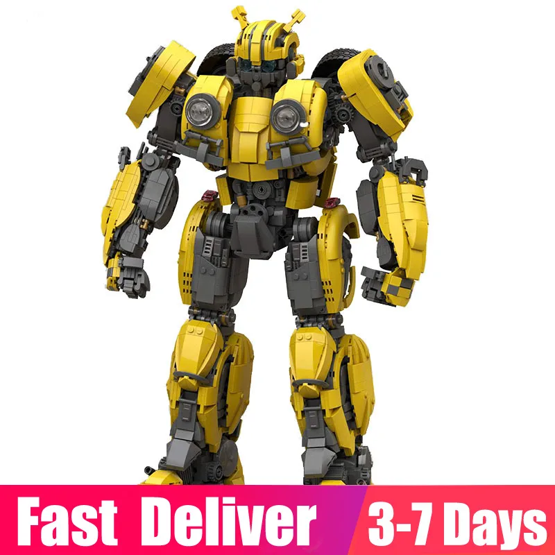 

3500PCS IN Stock 663 Super Transformation Giant Robot Heroes Optimus Deformation MOC Model Building Block Brick Model Toy Kid