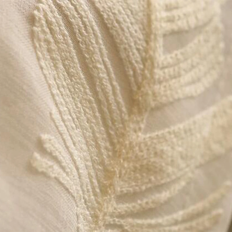 Роскошные тюлевые оконные занавески для гостиной спальни прозрачная белая вуаль