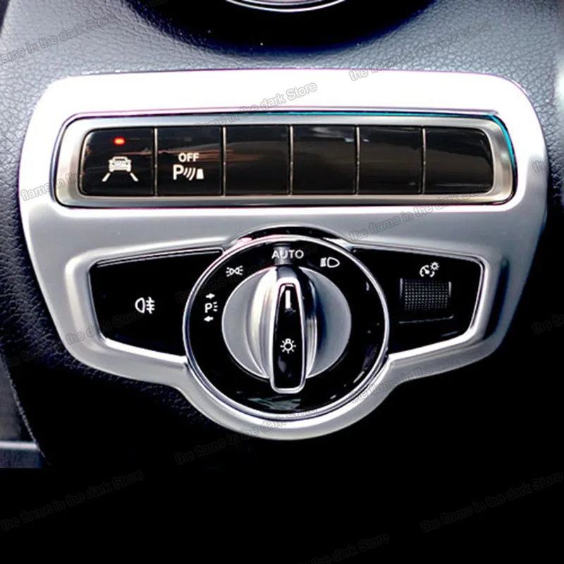 

Lsrtw2017 Abs Car Light Control Panel Trims for Mercedes Benz G Class G500 G63 2019 2020 2021 w463 carbon fiber