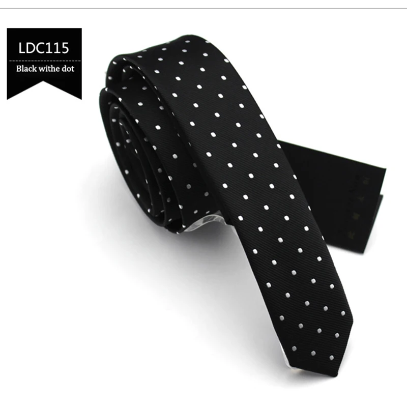 

Высококачественная модель 2021, новая модель в Корейском стиле, мужские Модные строгие тонкие деловые галстуки 4 см, шелковые искусственные галстуки в горошек, подарочная коробка