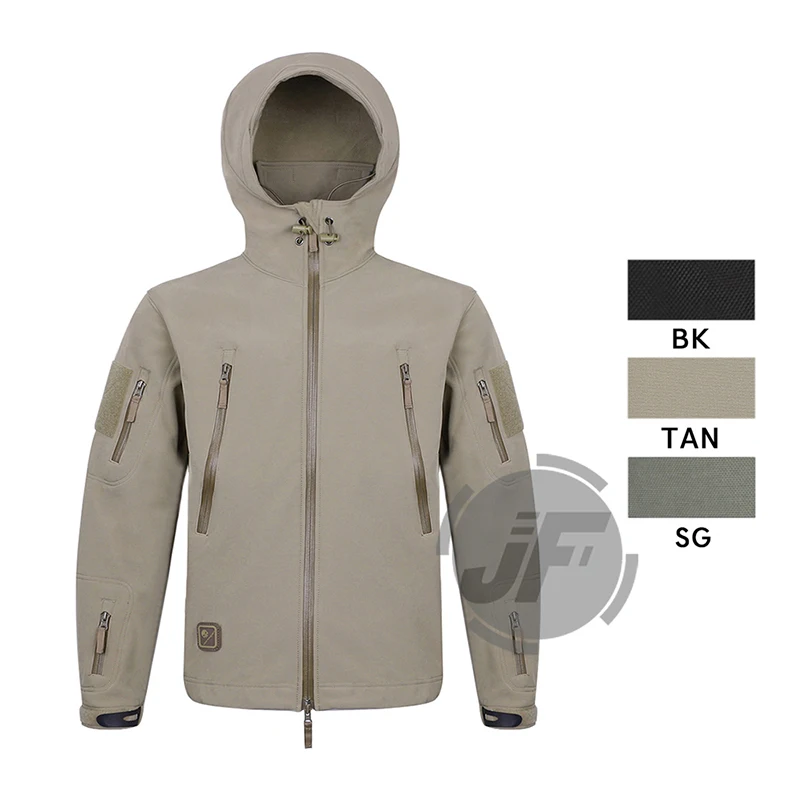 

Emerson BREATHTEX Tactical Military Stealth Reloaded Soft Shell Jacket Hoody EmersonGear Men Outdoor Coat Jacket w/ Hood
