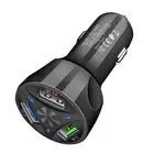 Автомобильное зарядное устройство USB Quick Charge 3,0, универсальное, 5 в 3 А, быстрая зарядка в автомобиле, 3 порта мобильный телефон, зарядное устройство для Xioami Mi 9, Iphone
