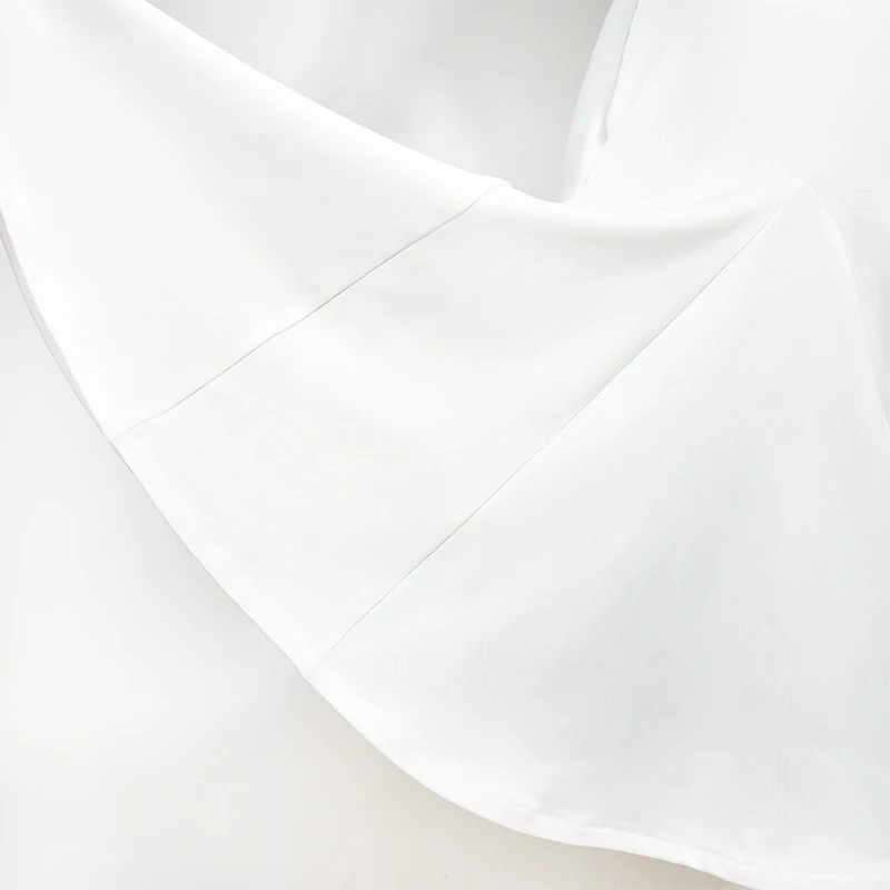 

Latin Dance Dress New Nurse White Dance Dress Women Short Sleeves Latin Practice Wear Tango Stage Performance Costume VDB2646