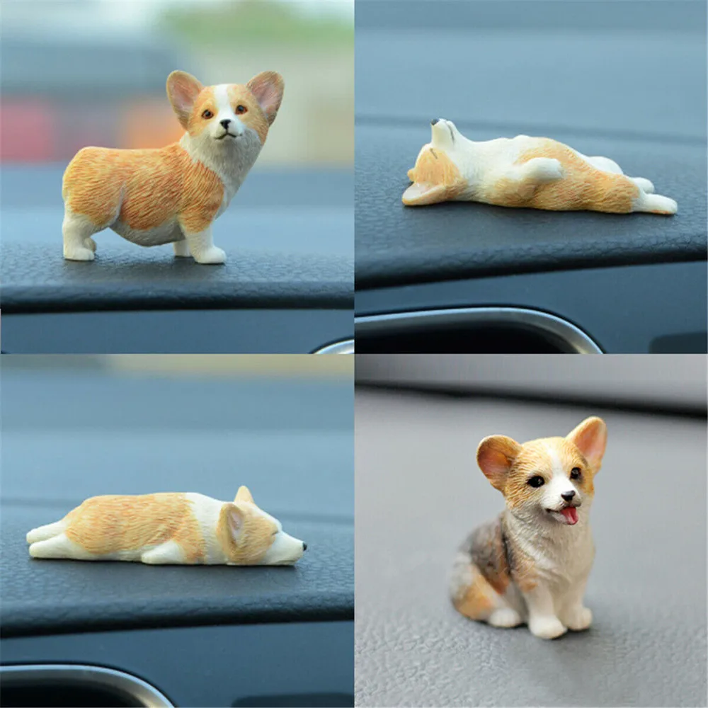 Mr.Z 5 шт./компл. Mini Dog Welsh Corgi фигурка детской игрушки коллекционный декор подарок