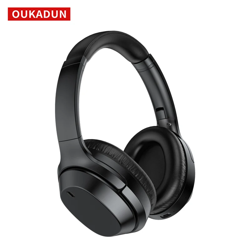 OUKADUN Bluetooth 5 0 гарнитура с активным шумоподавлением Беспроводная 55 часов