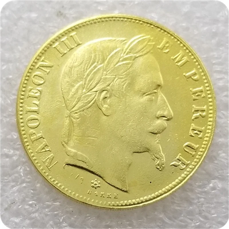 

1859 French Commemorative Collectible Coin Gift Lucky Challenge Coin