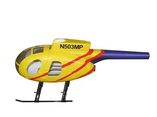 450 масштаб huge MD500E Fuselage для выравнивания T-REX450 вертолета