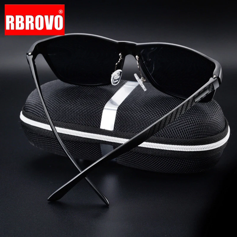 2021 поляризованные солнцезащитные очки RBROVO из алюминиево-магниевого сплава