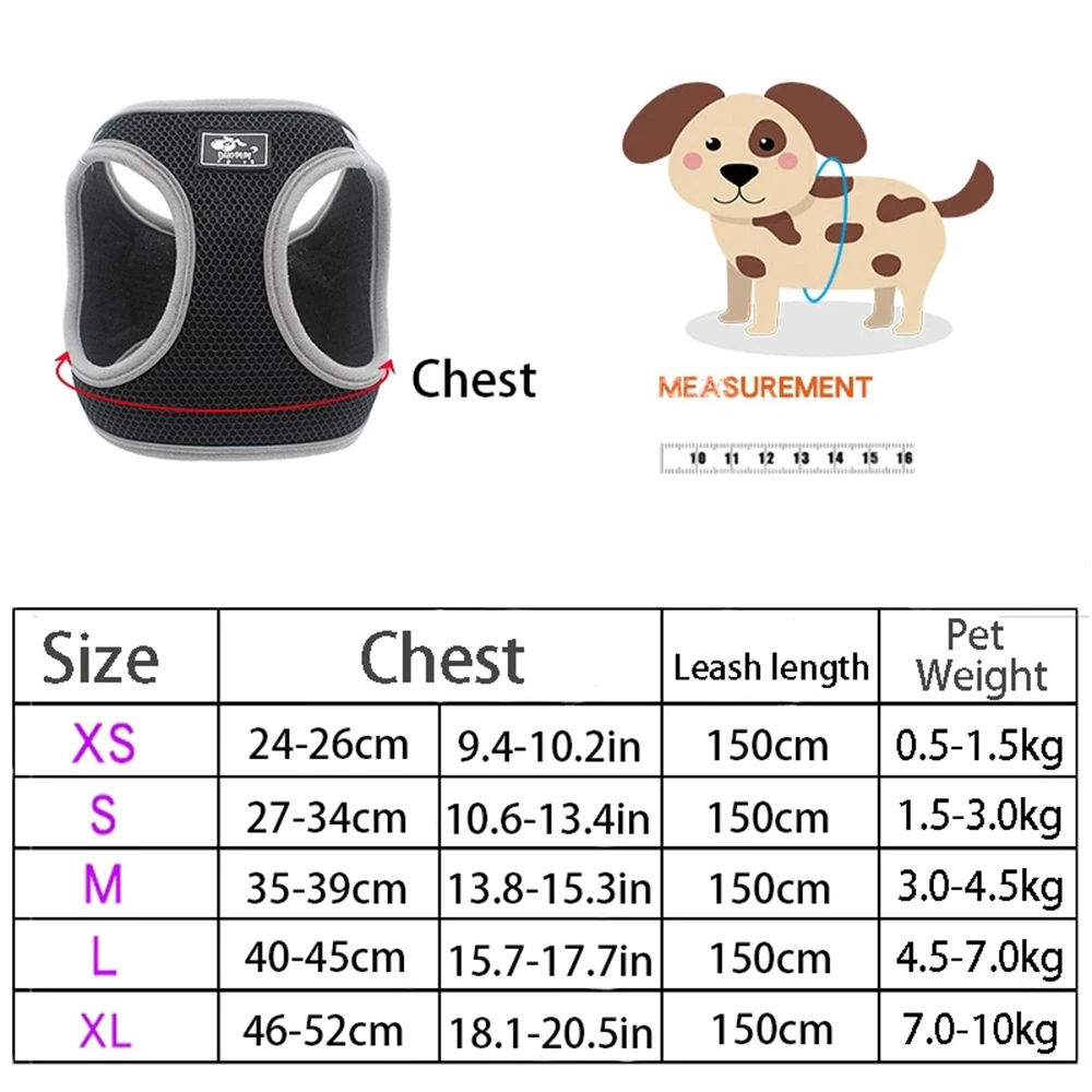 Pet кошка шлейка для собак мягкая дышащая щенка жгут жилет прогулочный нейлоновый