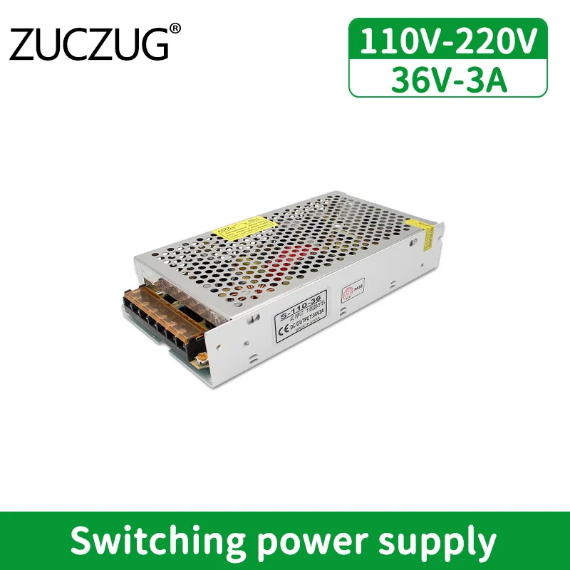 

DC Switching Power Supply 108W AC Lighting Transformer 220v To 12v 36v Power Supply Source Adapter Power Supply for Led Strips