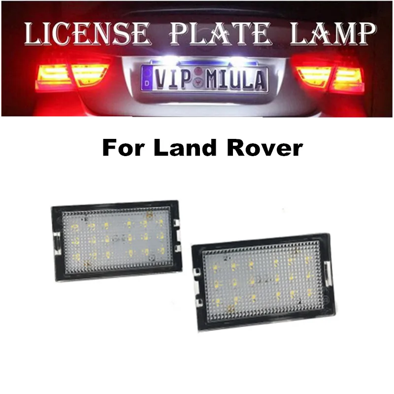10 шт. автомобильная лампа номерного знака для Land Rover Дискавери 3 4 Range Sport freelander 2 6500K
