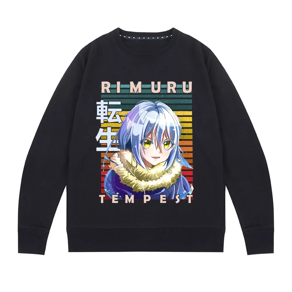 

That Time I Got Reincarnated As A Slime Sweatshirt Men's Harajuku Pullover Oversized Clothes Hot Sale Fashion Casual Sweatshirts