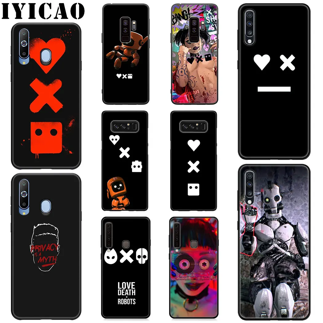 Силиконовый мягкий чехол IYICAO Love Death & Robots для samsung A10 A20 A30 A40 A50 A60 A70 M10 M20 M30 M40|Бамперы|