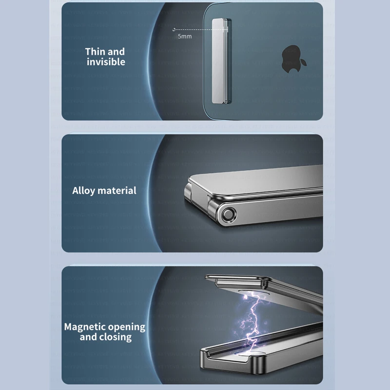 Металлический держатель для телефона подставка универсальная мини-Складная