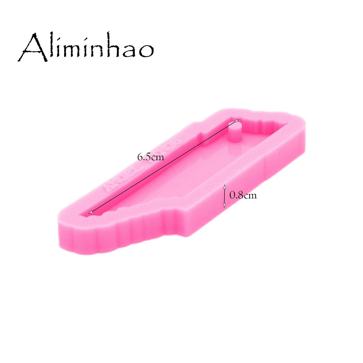 DY0231 Блестящий глянцевый карта штатов США Теннесси Форма силиконовый брелок