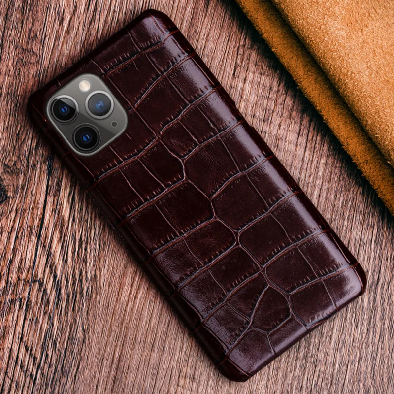 

IPhone leather sheath, belly texture shell, suitable for 12, 11 pro, x, XR, XS max, Se 2020, 6, 6S, 7, 8 plus models