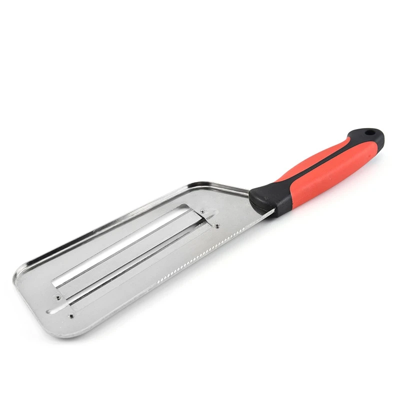 2 шт. овощерезка двойной ломтика лезвие нож для нарезки рыбы Весы очиститель ножи