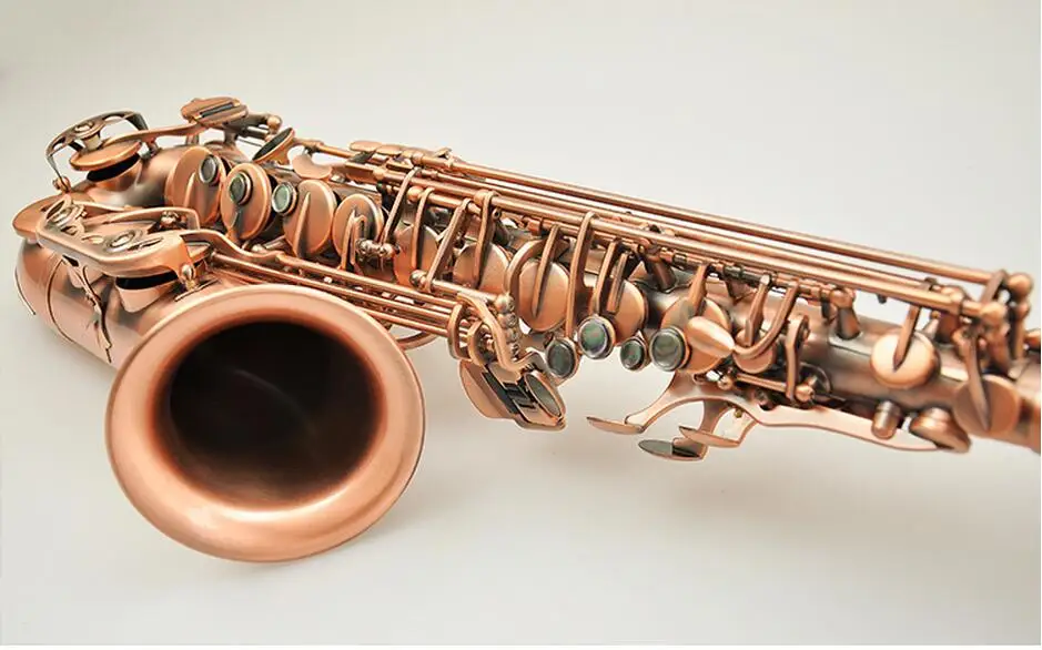 Альт саксофон NIPSON NAS 630B античная медь моделирование Eb E плоский Saxofone с