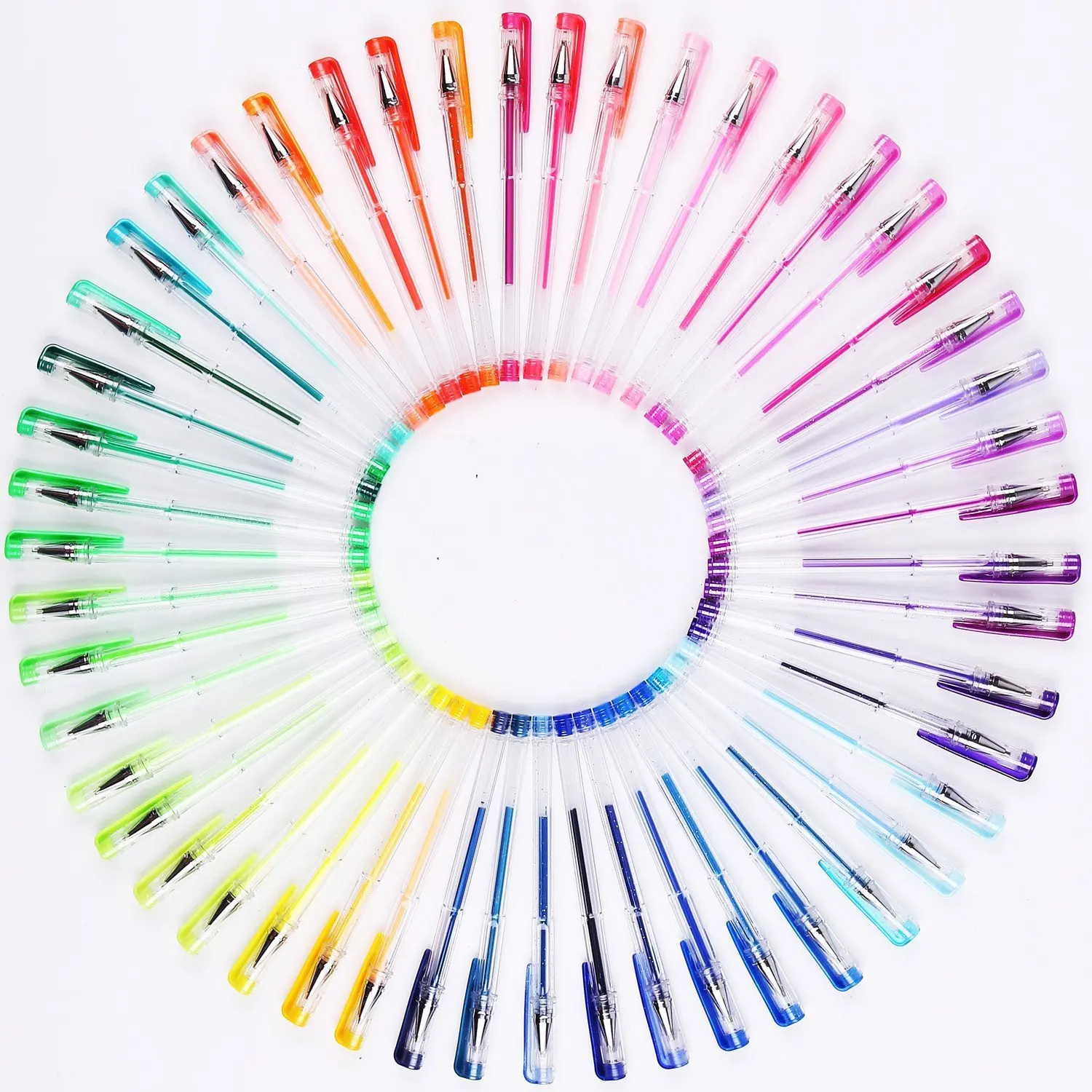 

Colors Gel Pen Set 48 Color With Metallic Glitter Sketch Drawing Fineliner Pens Neon Ballpoint Rollerball Pastel Marker School