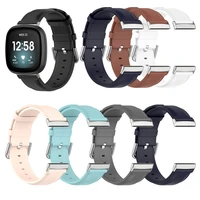 for fitbit versa 3 smart watch band genuine leather strap for fitbit senseversa3 watchband bracelet wristband watch accessories