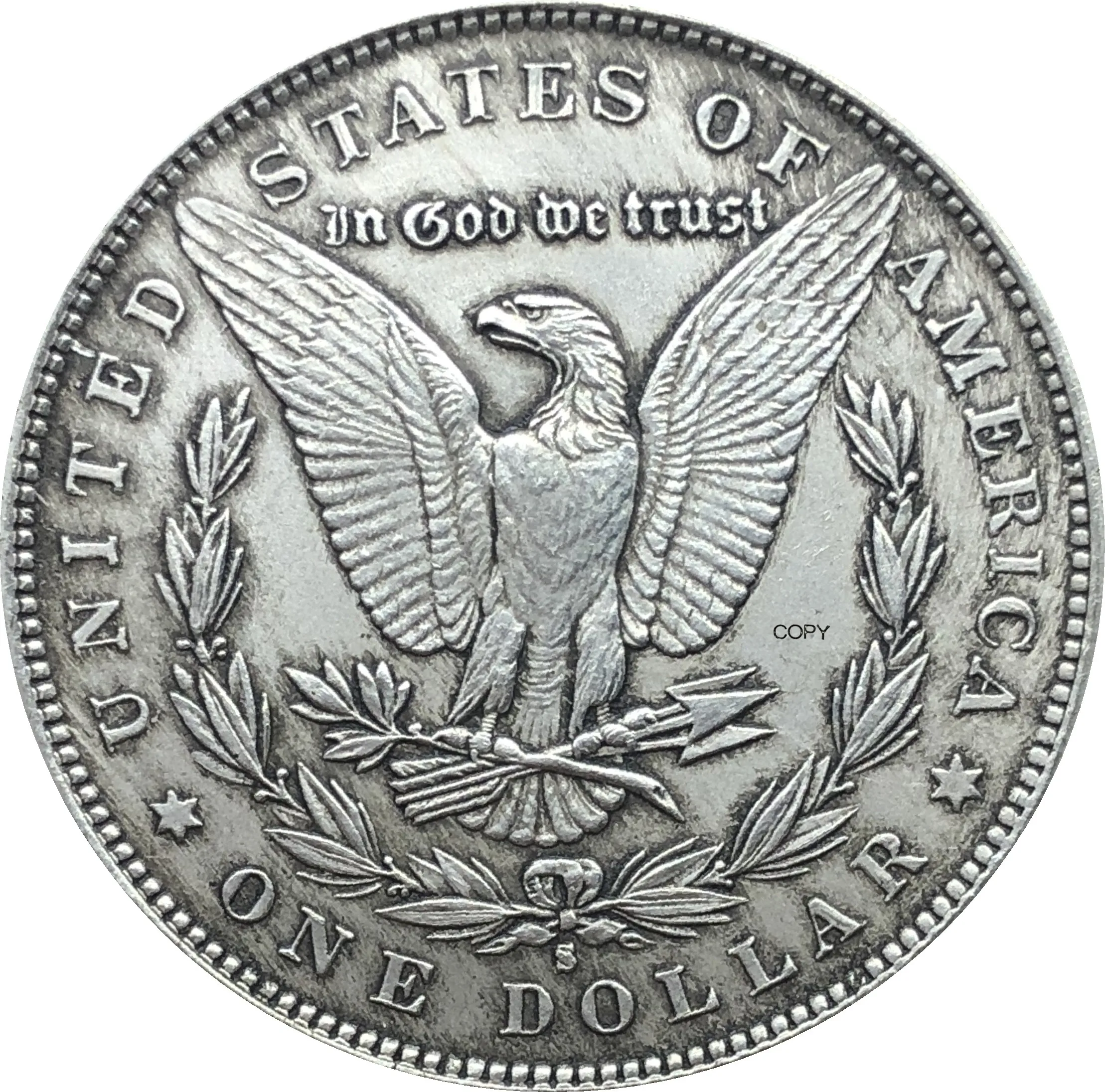 Соединенные Штаты Америки 1904 S Морган один доллар США Монета свобода кпроникель