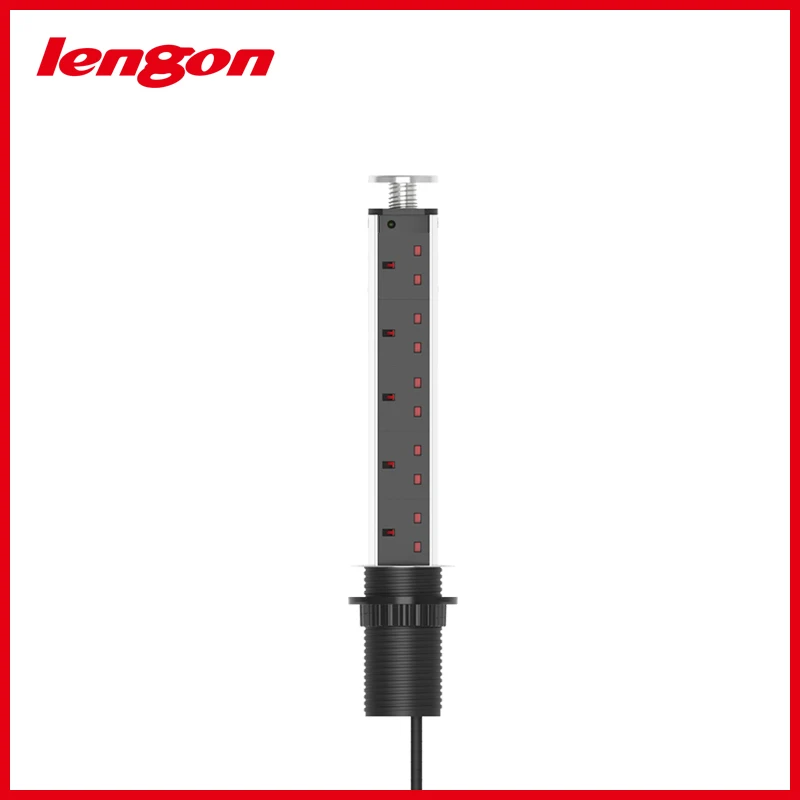 LENGON 220V UK/штепсельная вилка европейского стандарта 16A тянуть POP UP электрические 3