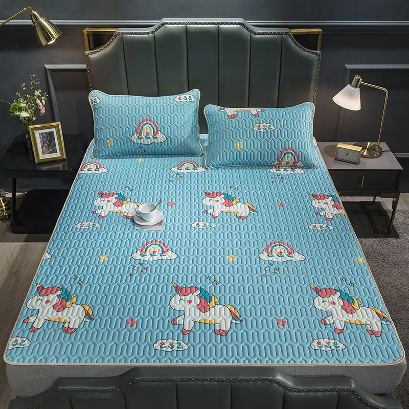 Для взрослых и детей Летний спальный коврик прохладная латексная кровать набор