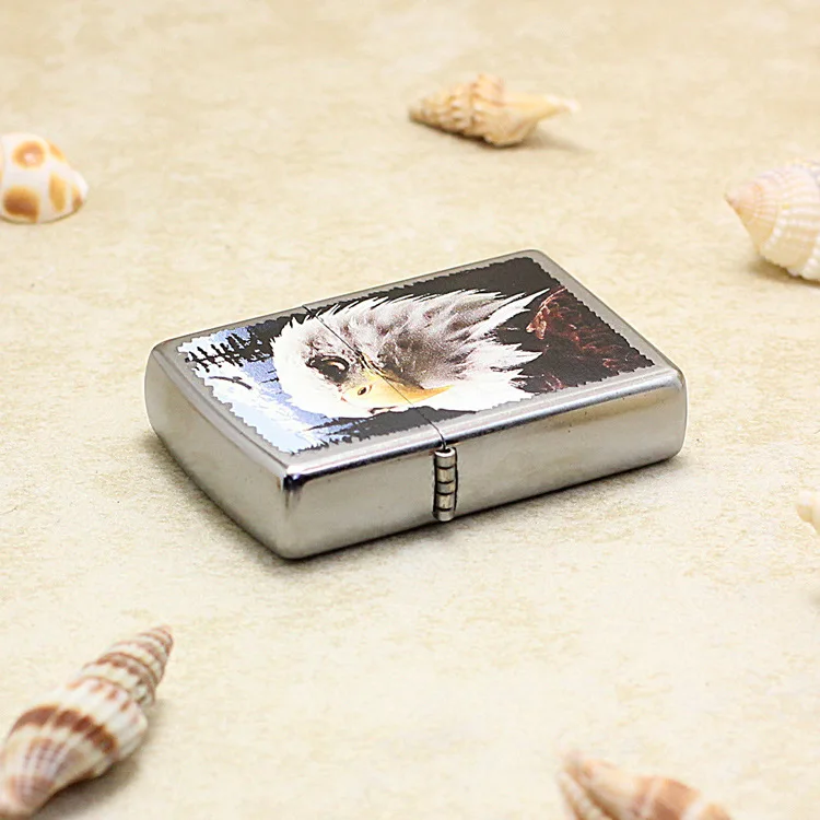 Genuine Zippo oil lighter copper windproof American Eagle cigarette Kerosene lighters Gift With anti-counterfeiting code | Дом и сад