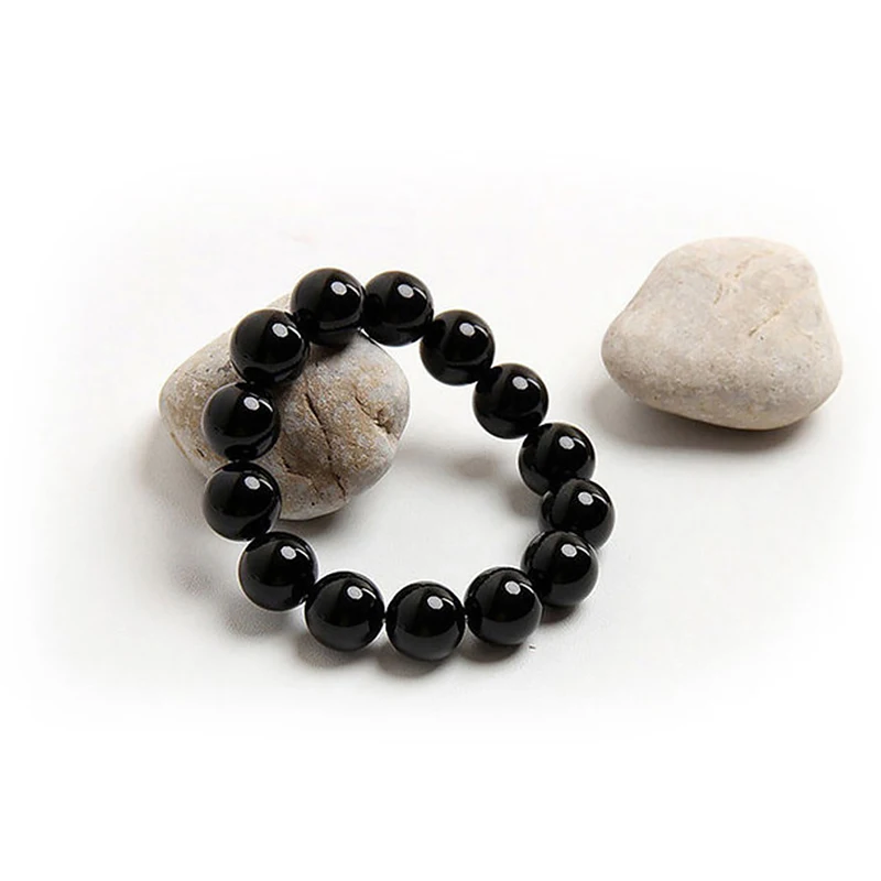 Трендовый натуральный камень Любовь цветный бусины браслет Винтаж Шарм круглая