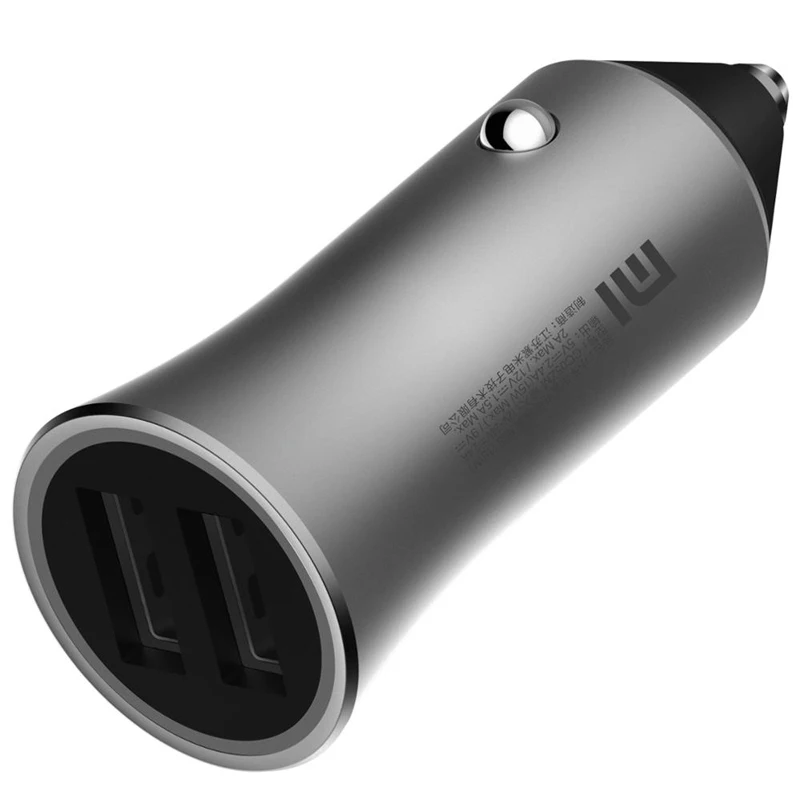 Оригинальный XiaoMi 18 Вт Быстрая зарядка версия Xiaomi автомобильное зарядное