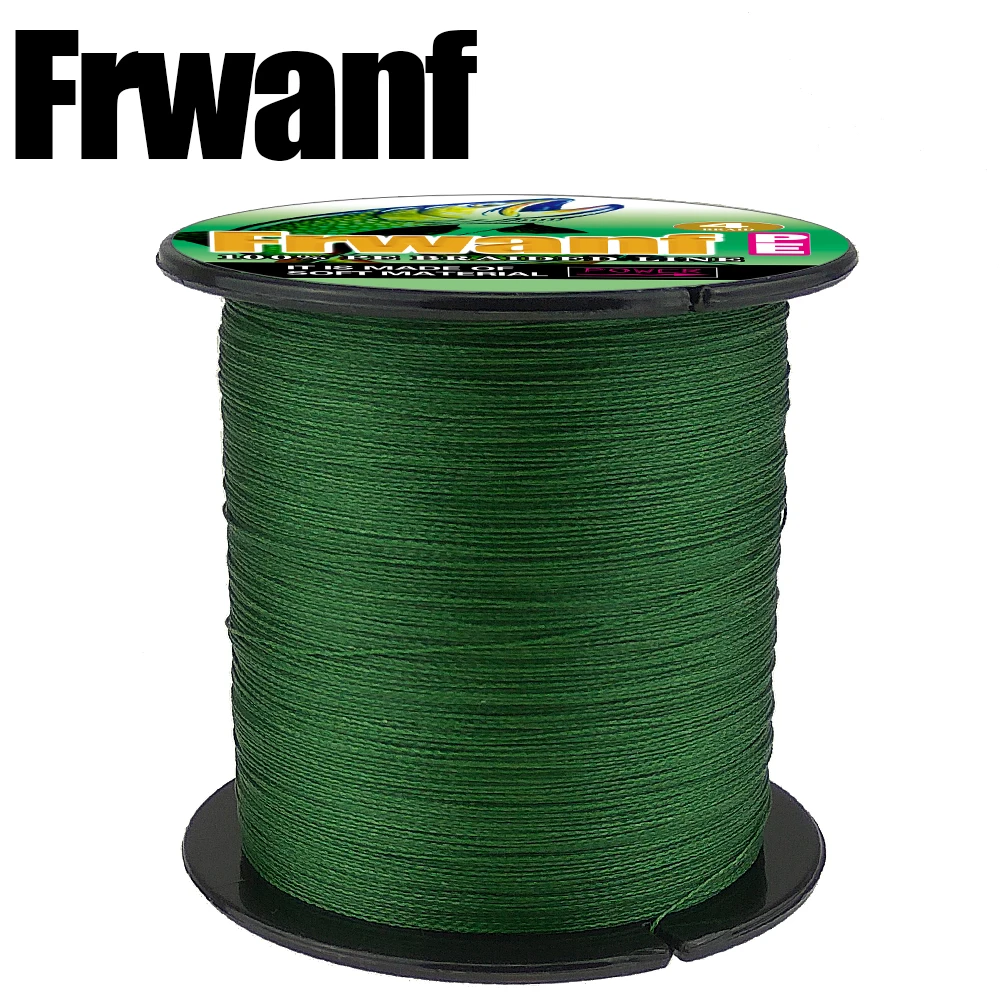 Frwanf 4 нити супер сильная японская красная ПЭ плетеная леска многонитевая 300 м 330
