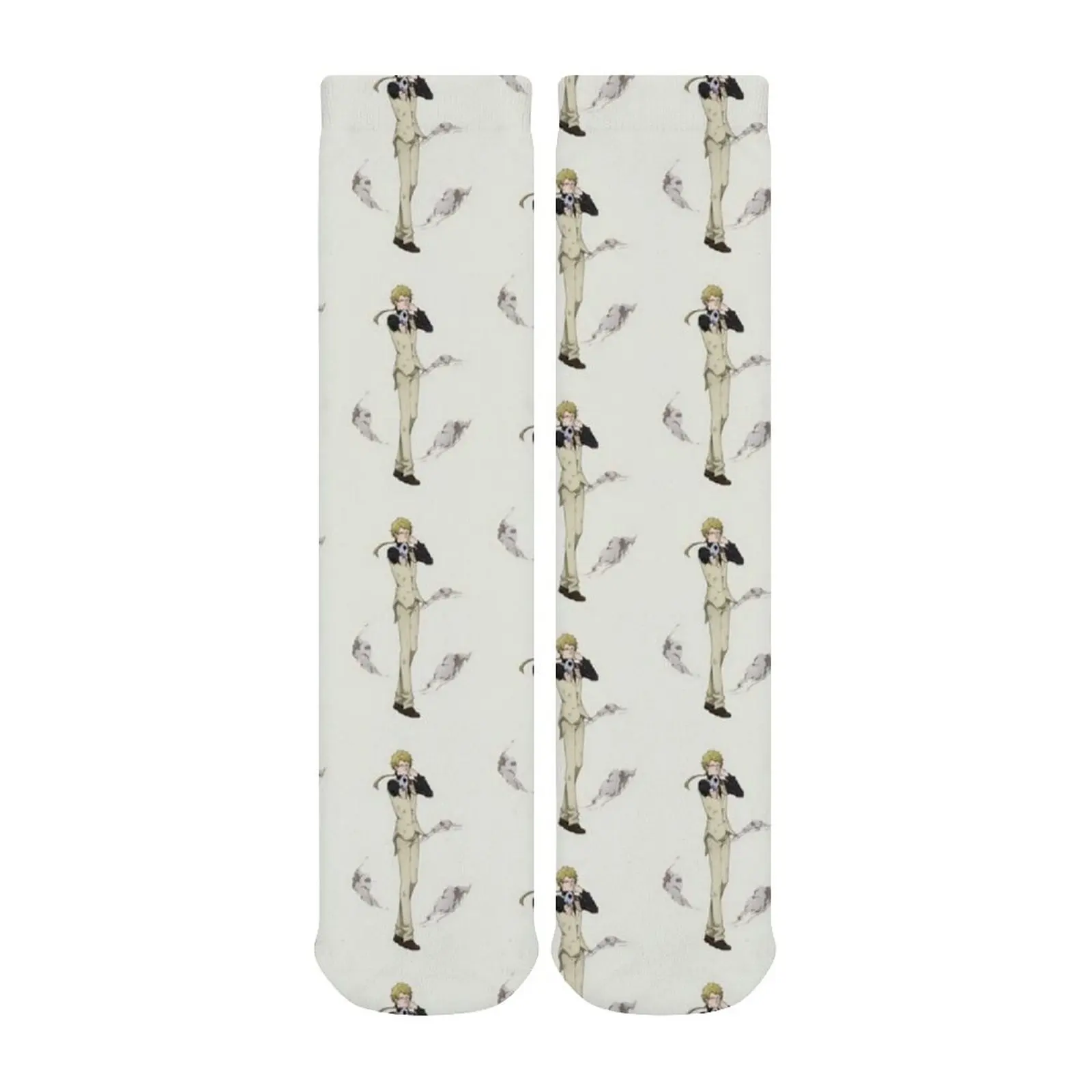 

Bungou Stray Dogs Socks Men Large Chemical Fiber Stockings Paint Workout Non-Slip Cool Socks