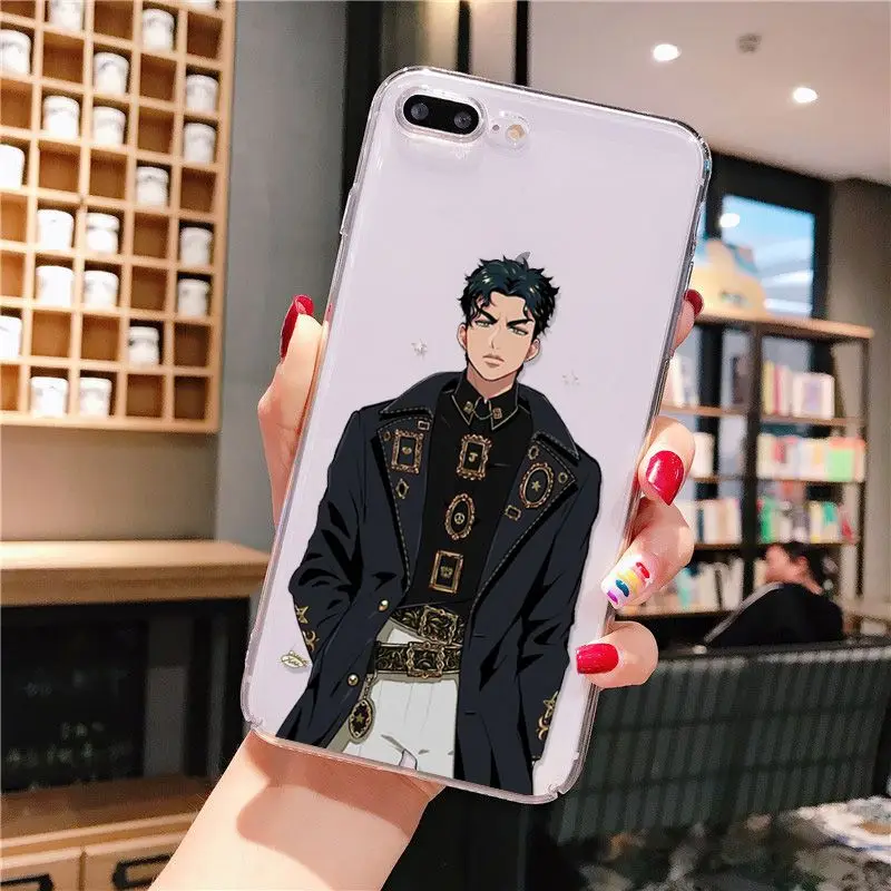Yinuoda JoJo's Необычные Приключения прозрачный ТПУ чехол для телефона iPhone X XS MAX 6 6s 7