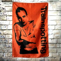 trainspotting home decor printed tapestry wall hanging polyester hollywood movie pattern poster flag banner blanket tapestry