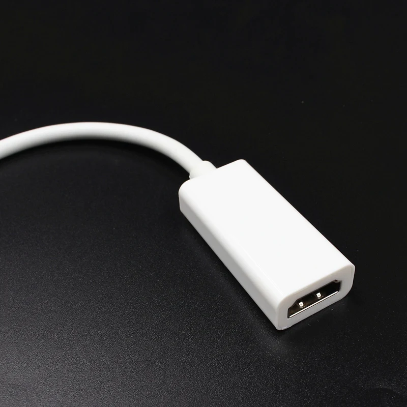 Новый мини-дисплей порт HDMI адаптер кабель Порт DP конвертер Thunderbolt Высокое